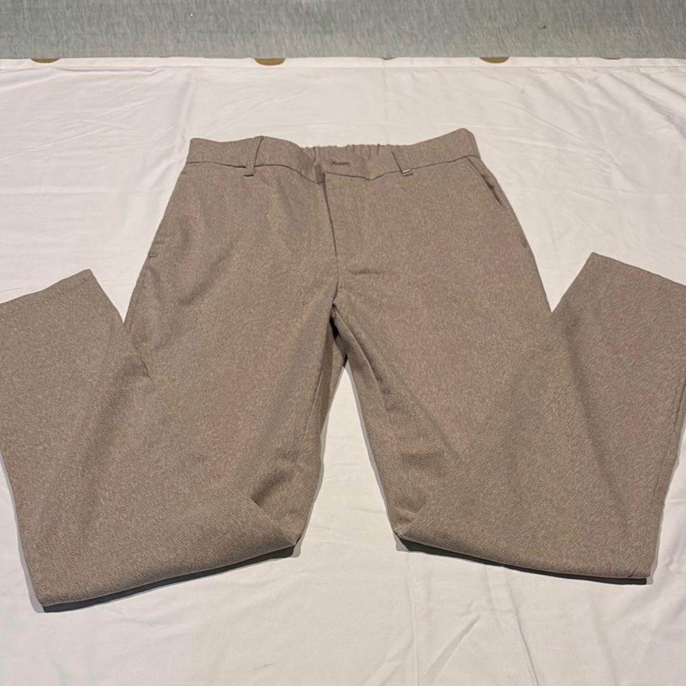 Denim & Flower Tan Dress Pants Flat Front